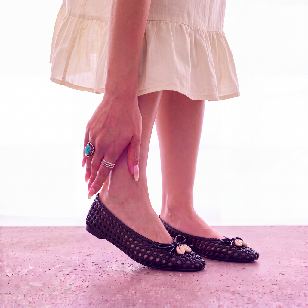 Witty Woven Ballet Flats - view 2