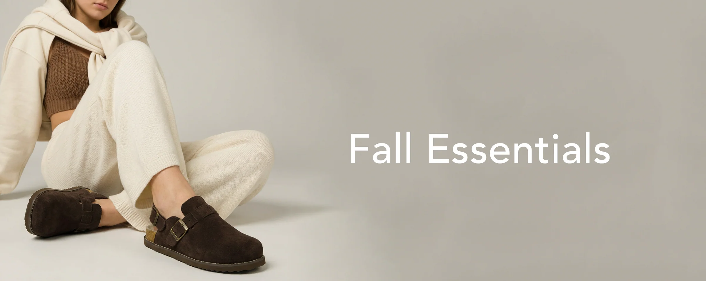 Fall essentials footwear collection