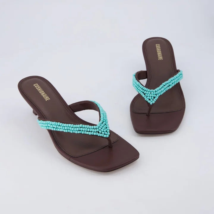 Beaded heels